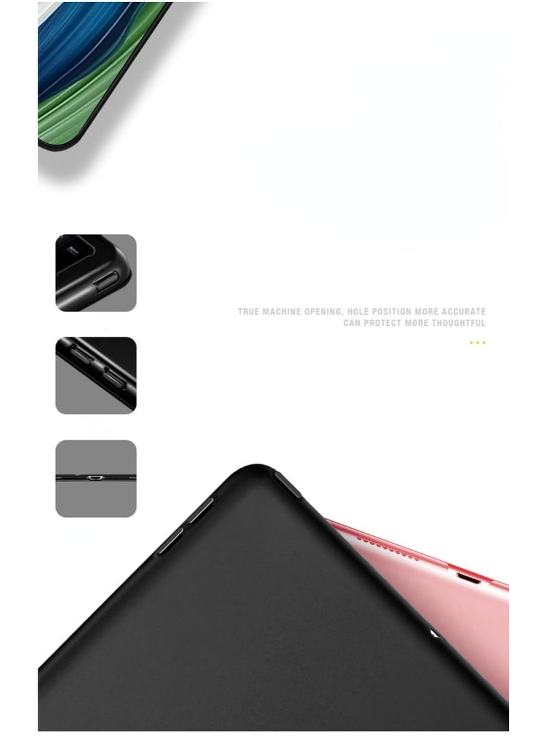 Case Compatible with Suitable for Huawei MatePad SE 11 Inch 2024,Foldable TPU Anti-yellowing Protective Case (Black) - Image 5